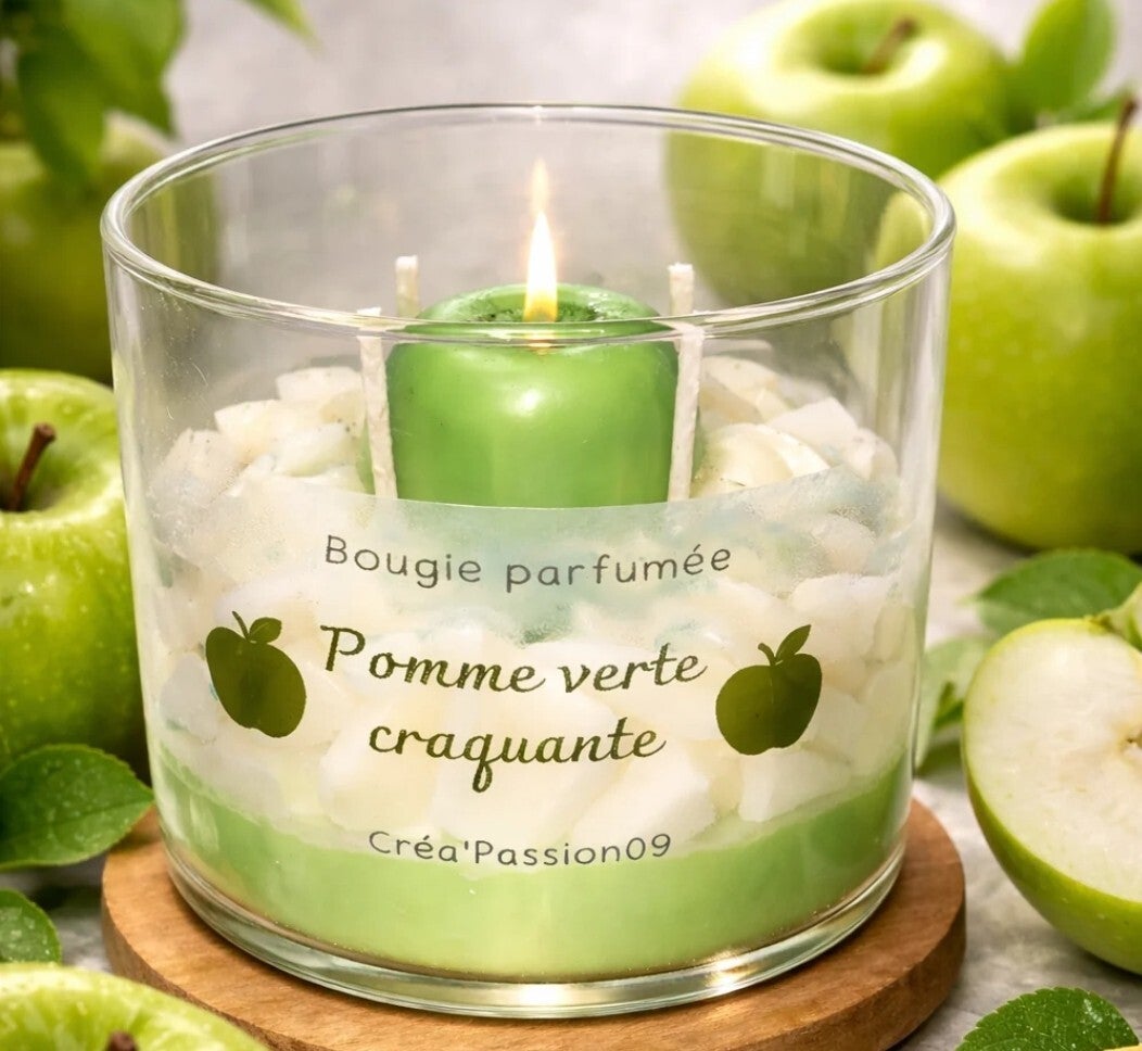 BOUGIE FANTAISIE POMME
