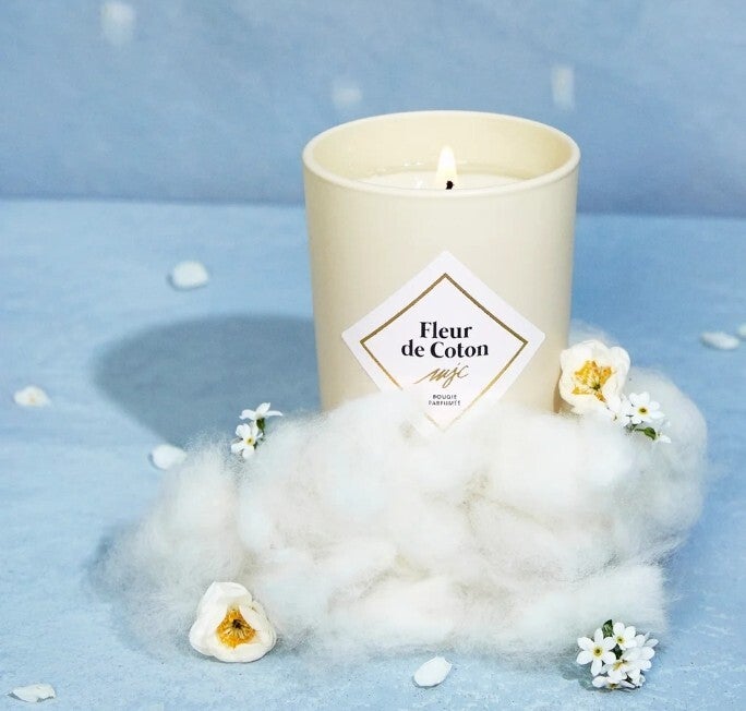 BOUGIE FLEUR DE COTON
