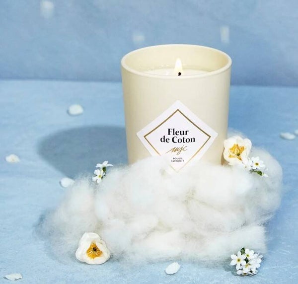 BOUGIE FLEUR DE COTON