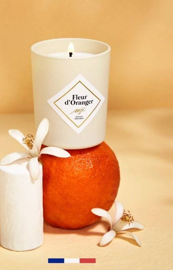 BOUGIE FLEUR D’ORANGER