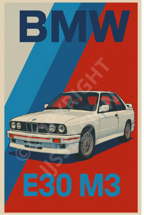 BMW E30 M3 bord