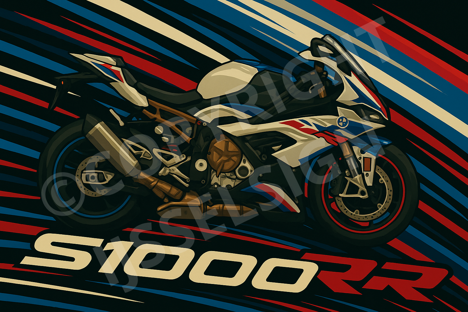 BMW S1000RR bord