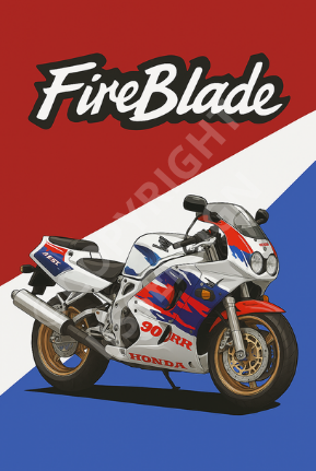 Honda Fireblade bord