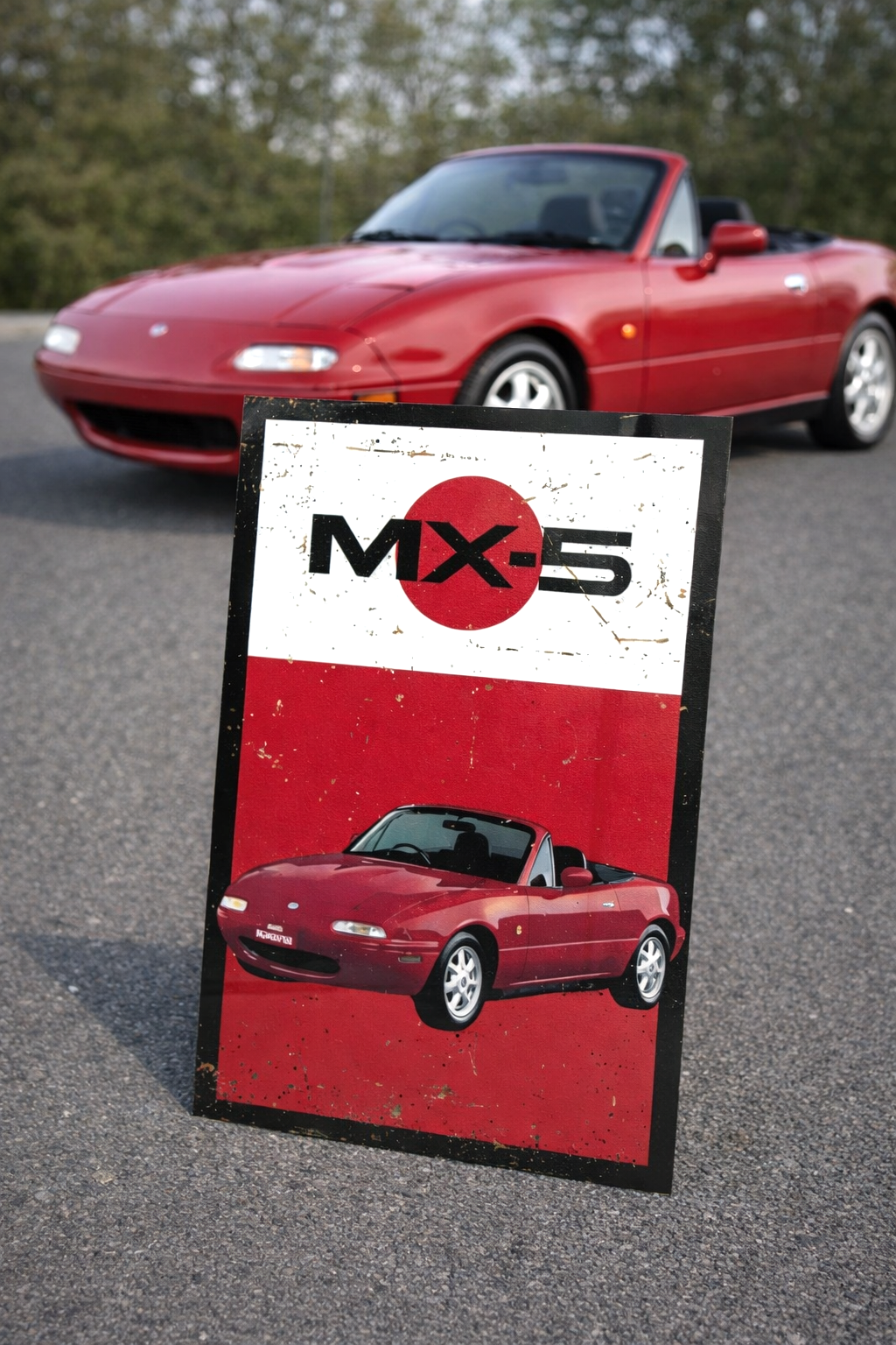 Mazda MX5 NA bord
