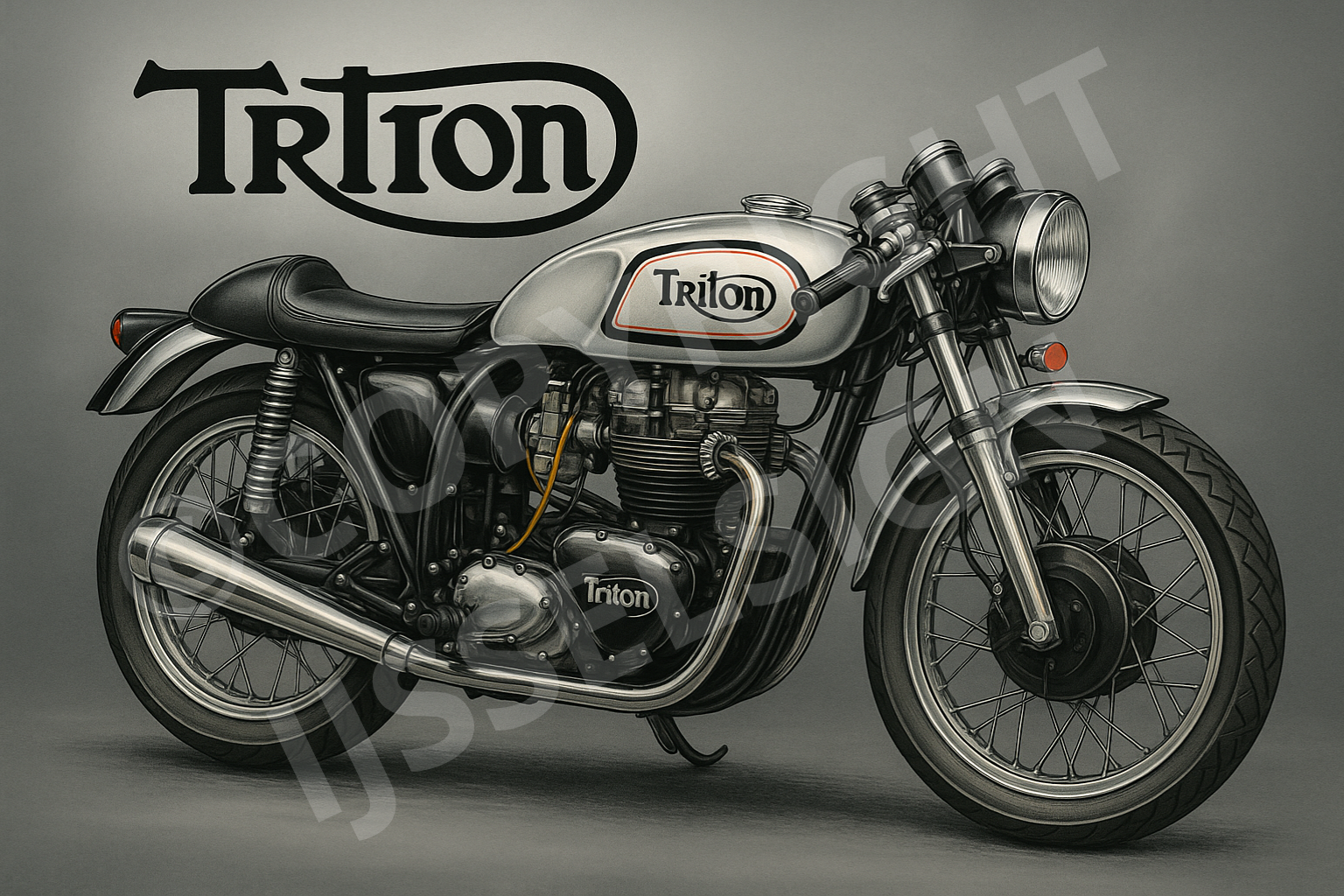Triton caferacer bord