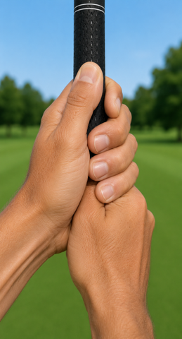 left hand golf grip