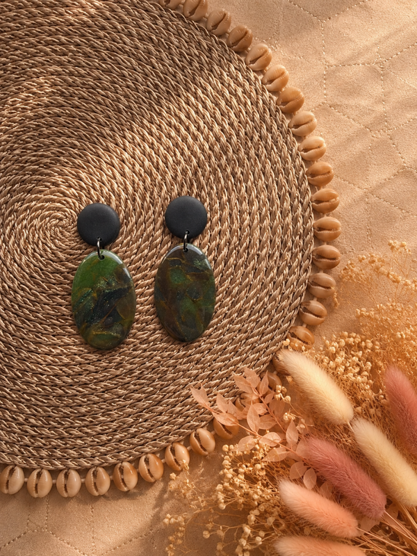 Oorbellen MOSSY ALURE small