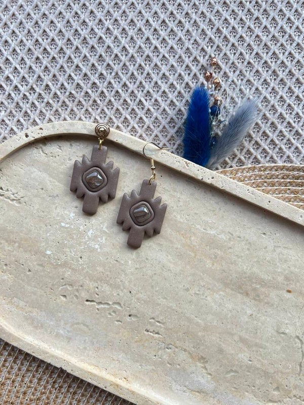 Statement Bohemian oorbellen COWGIRL CHIQUE 2