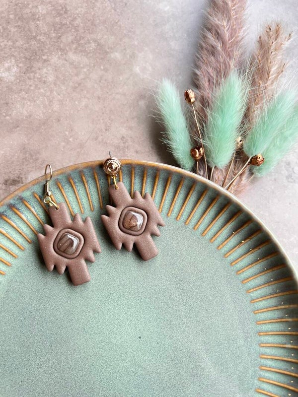 Statement Bohemian oorbellen COWGIRL CHIQUE 2