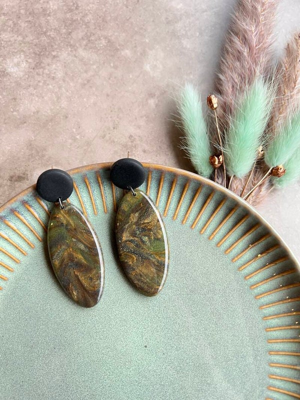 Statement oorbellen MOSSY ALURE