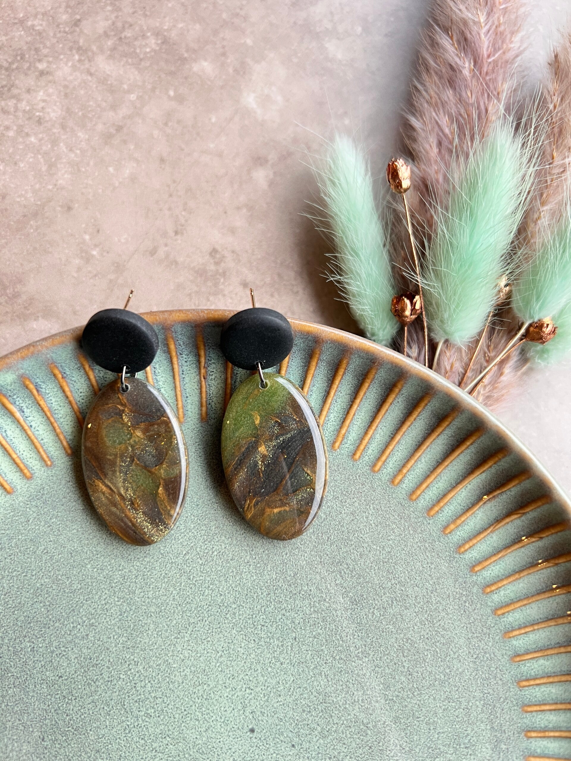Oorbellen MOSSY ALURE small