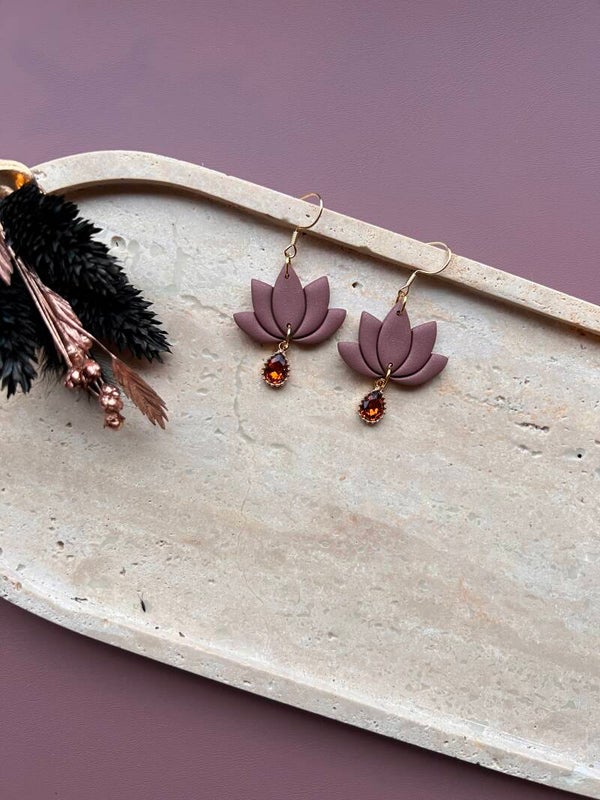 LOTUS mocha brown haakje