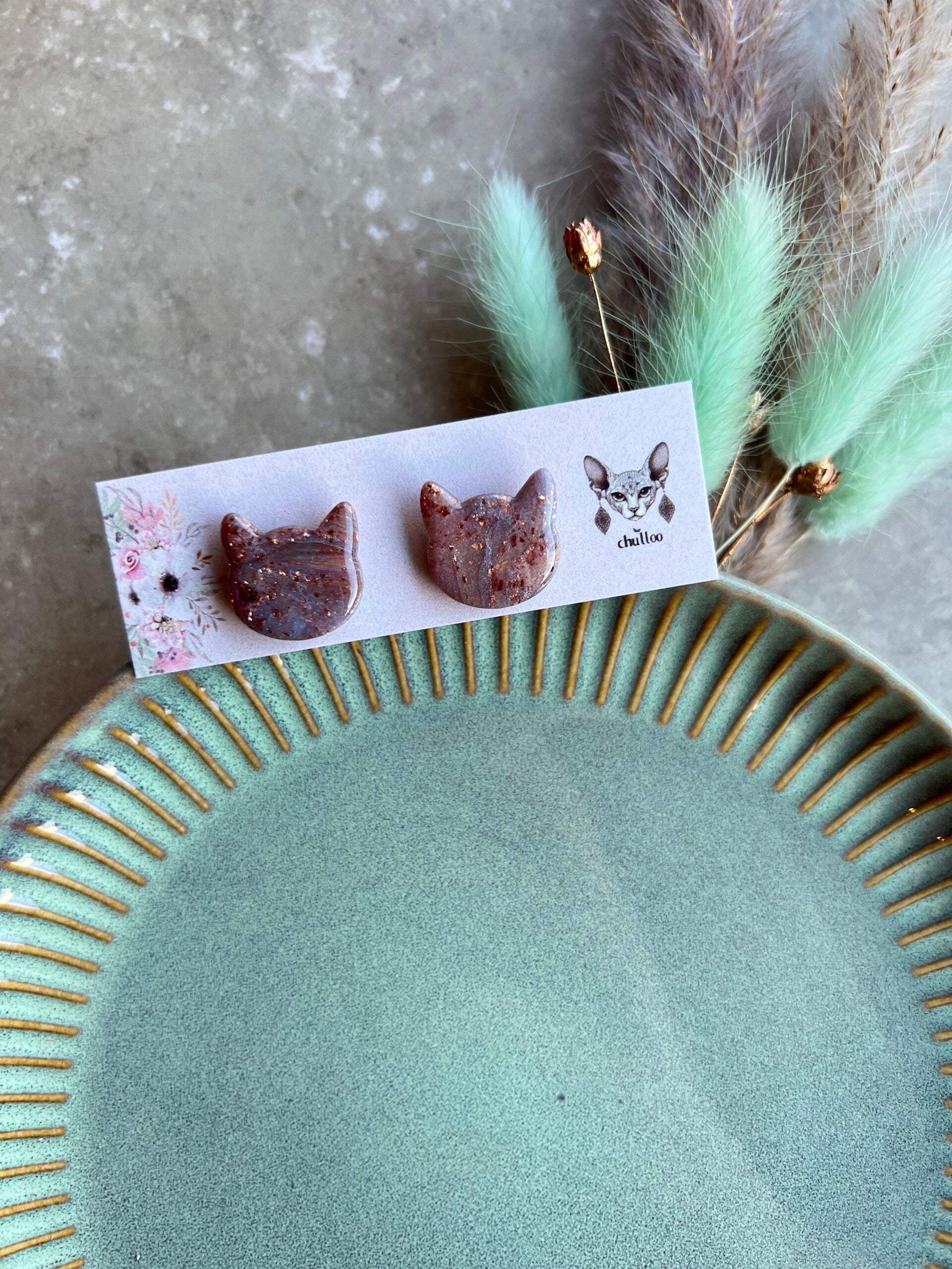 Katten studs SPELLBOUND