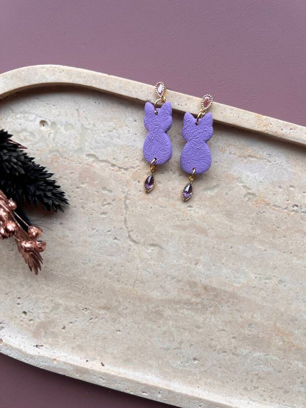 CHULLOO XS Crystal tail purple