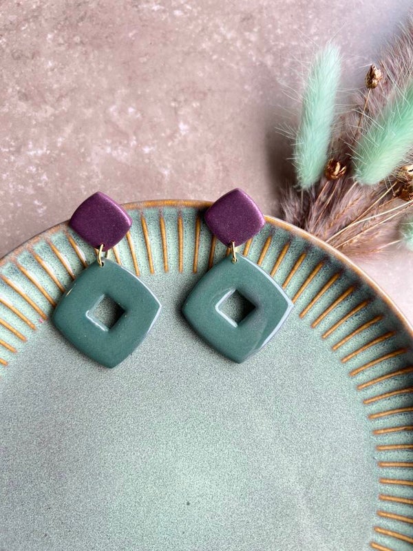 Statement oorbellen MERMAID GLOW