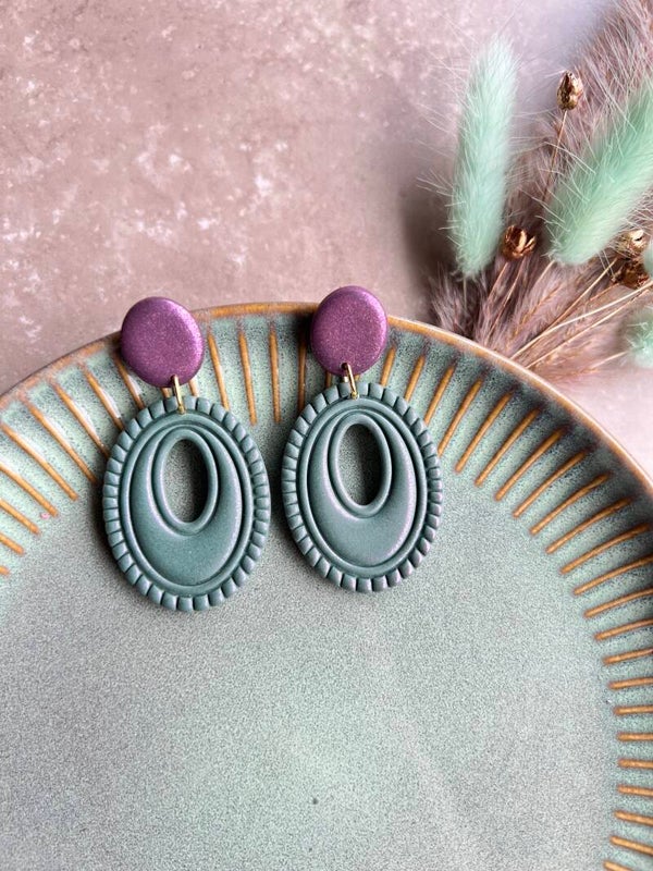 Statement oorbellen MERMAID GLOW