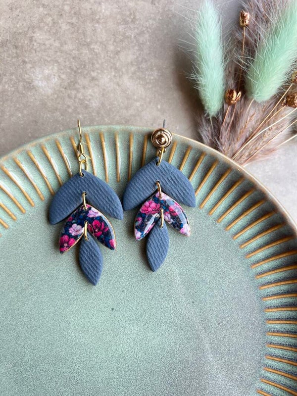 Oorbellen DENIM GARDEN 1