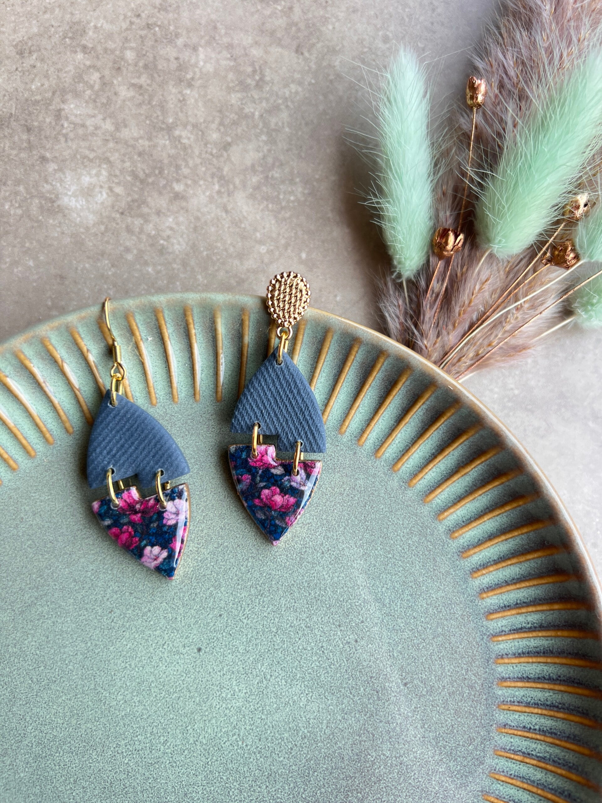 Oorbellen DENIM GARDEN 3