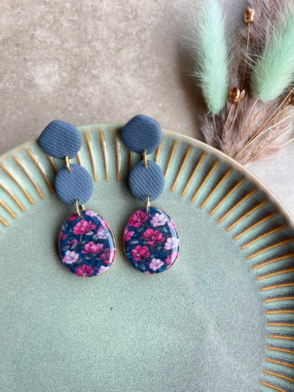 Oorbellen DENIM GARDEN 8
