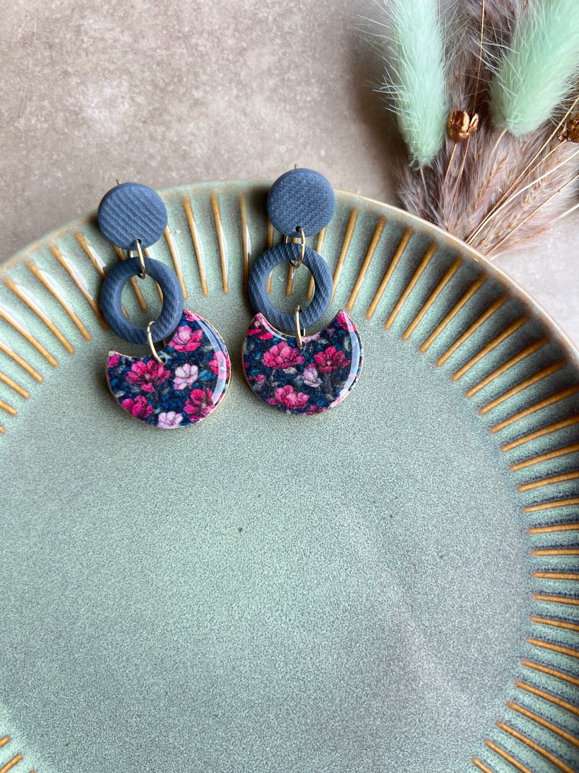 Oorbellen DENIM GARDEN 2