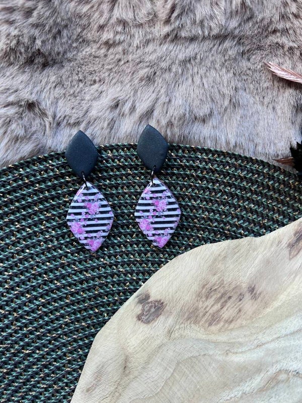 Coletta stripes black