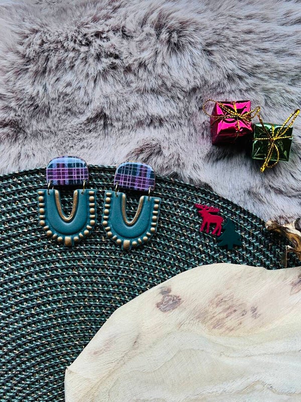 Oorbel RHEA cozy winter forrest