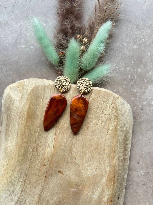 Oorbellen AUTUMN ORANGE