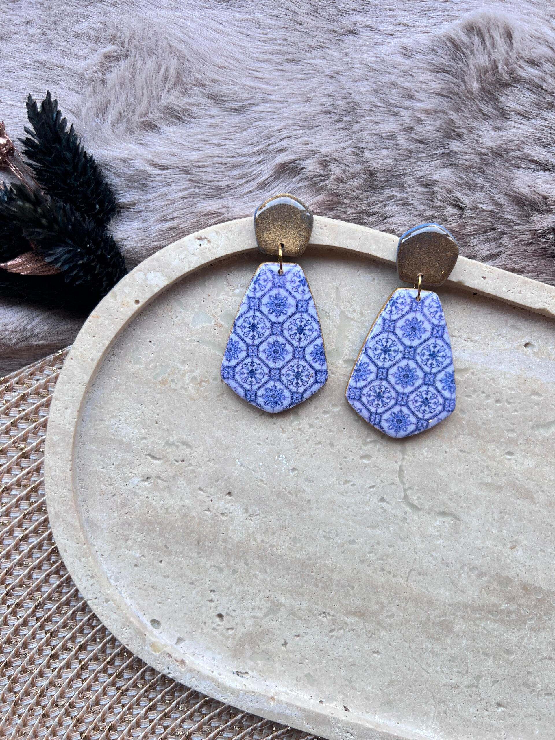 Oorbel Polly nordic winter