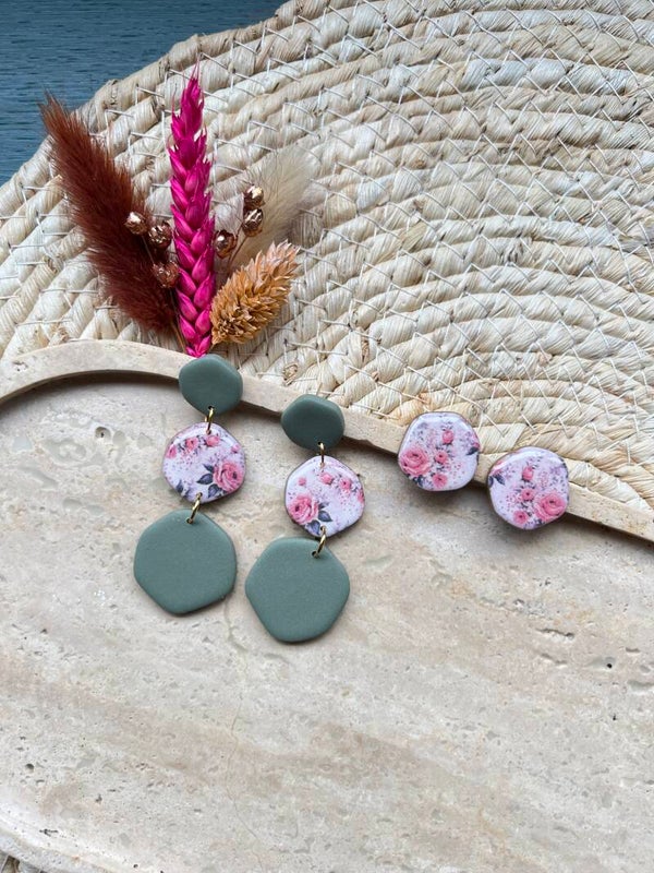 Oorbellen set Statement & Stud