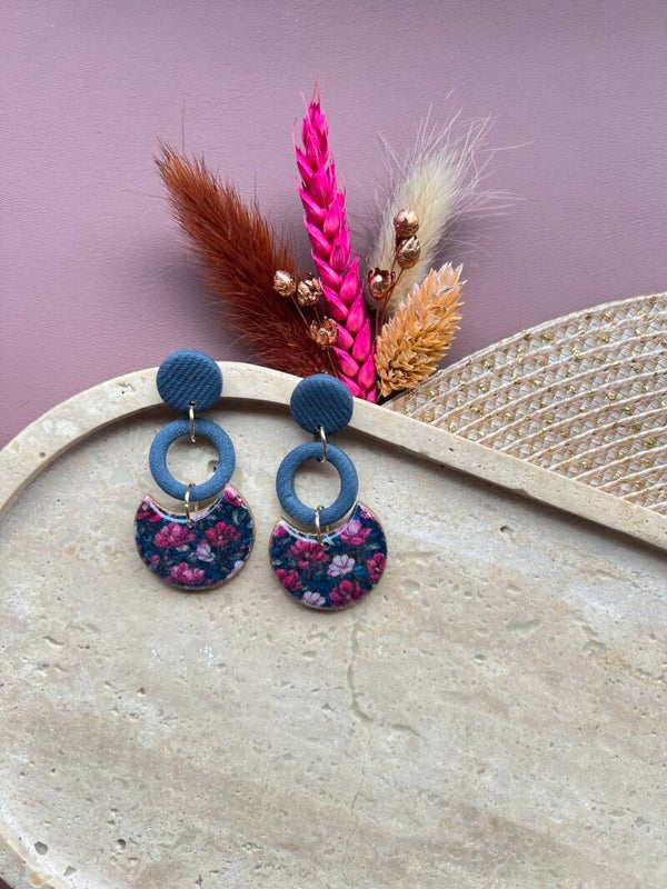 Oorbellen DENIM GARDEN 2