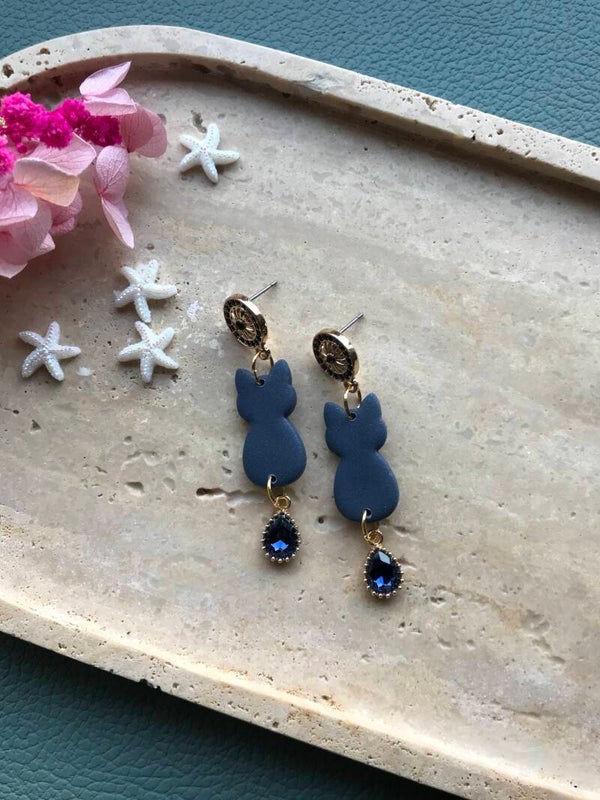 CRYSTAL TAIL midnight blue