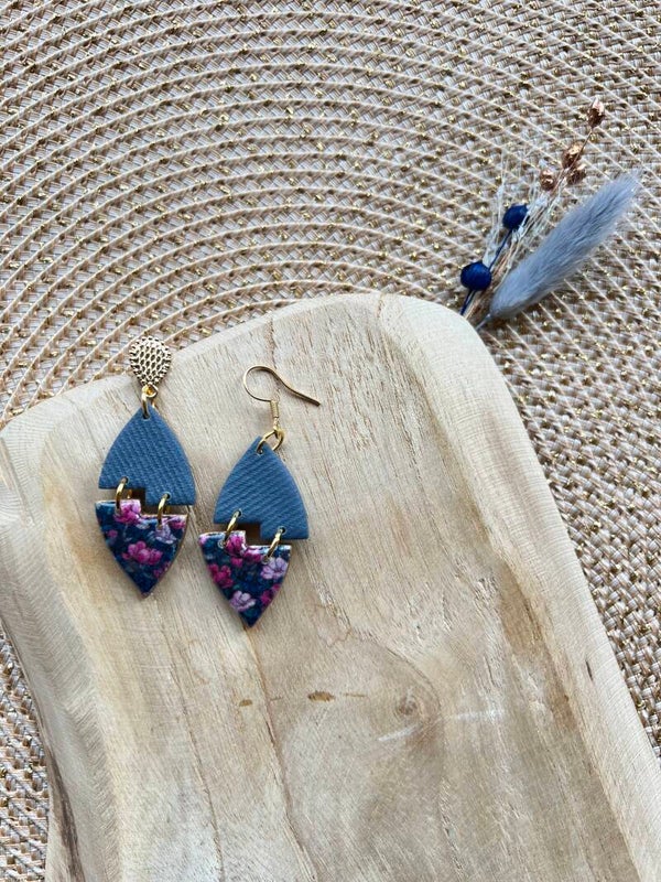 Oorbellen DENIM GARDEN 3