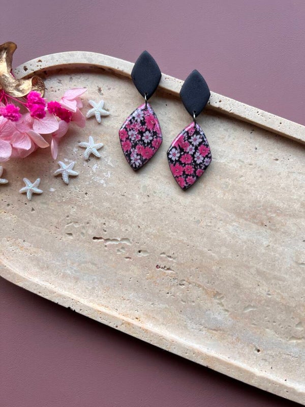 COLETTA floral noir ||