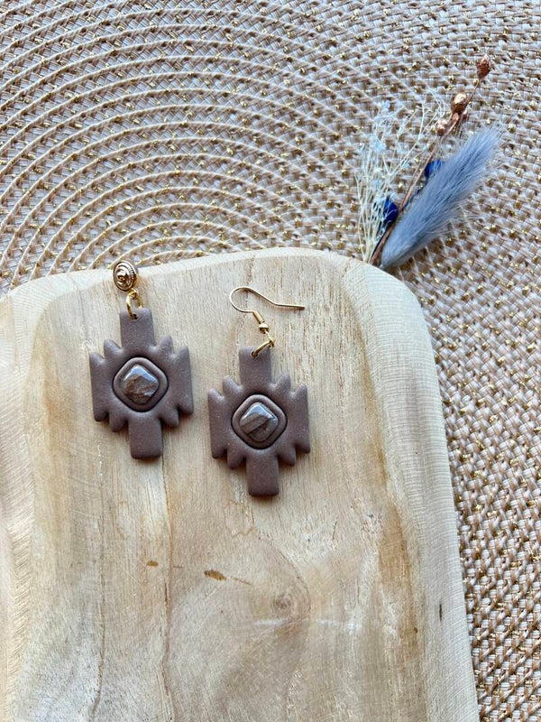 Statement Bohemian oorbellen COWGIRL CHIQUE 2