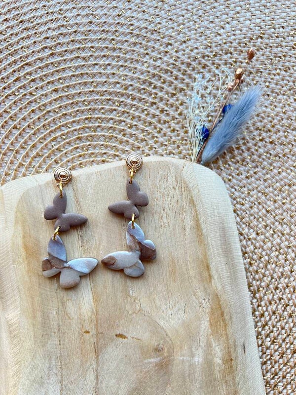 Vlinder oorbellen COWGIRL CHIQUE 5