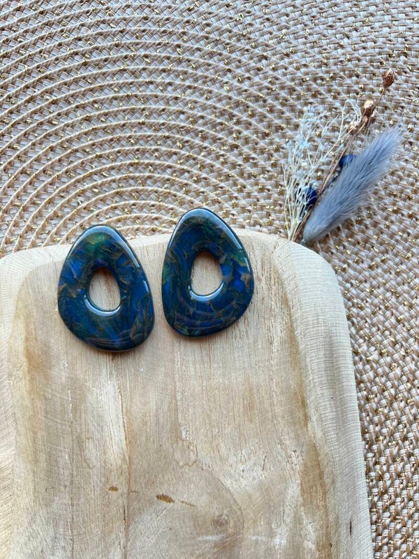 Maxi stud PEACOCK