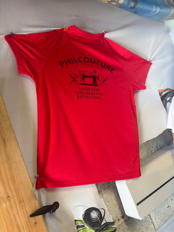 Tee-shirts avec sublimation ou impression