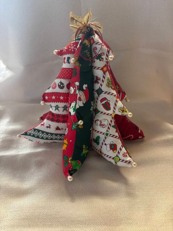 Sapin en tissu deco