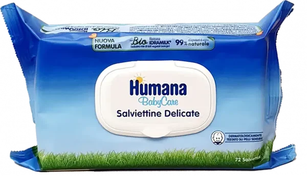 Salviettine Humana offerta cartone da 12 pacchi