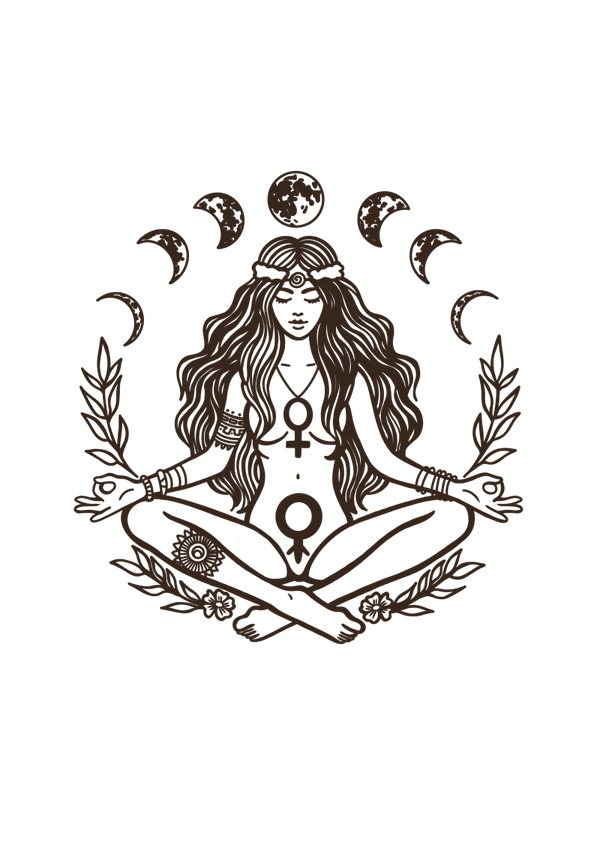 Mandala Lunar : El camino cíclico de la Diosa