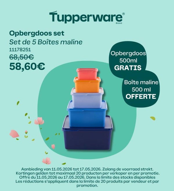 opbergdozen set