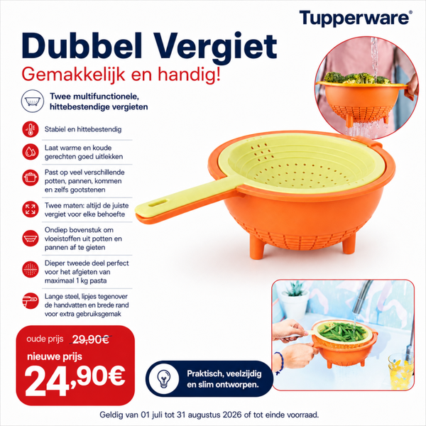 dubbel vergiet