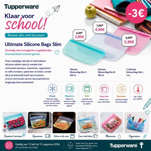 ultimate silicone bag slim M