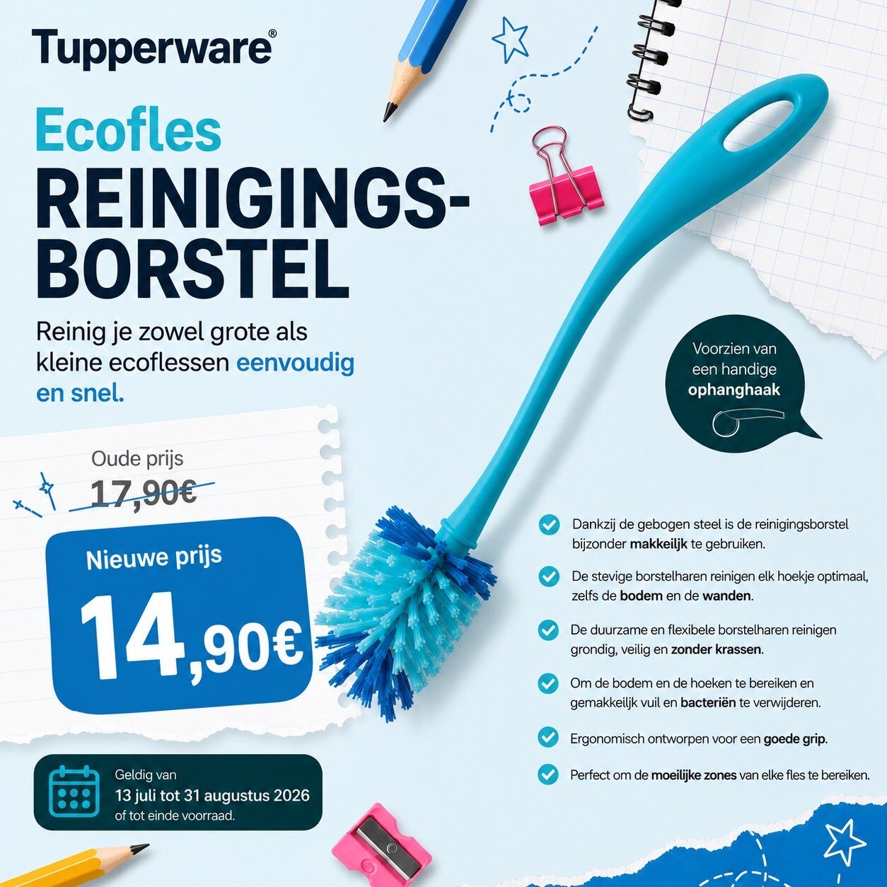 reinigingsborstel ecofles
