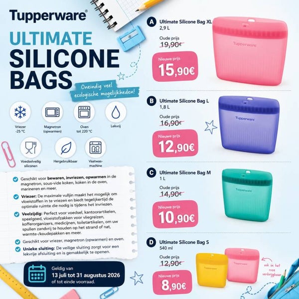 ultimate silicone bag L