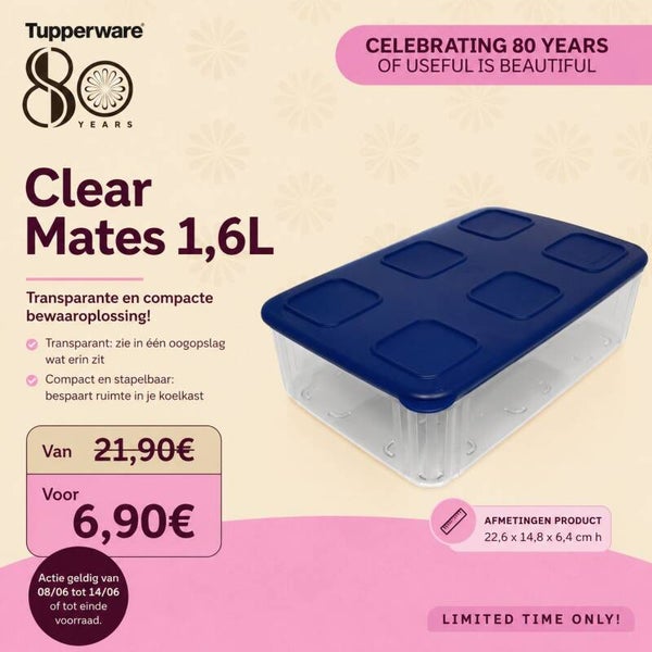 Clear mates 1,6L
