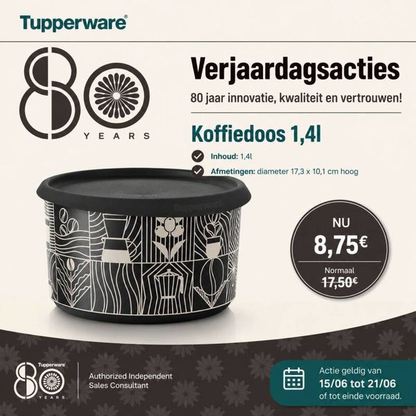 koffiedoos 1,4L