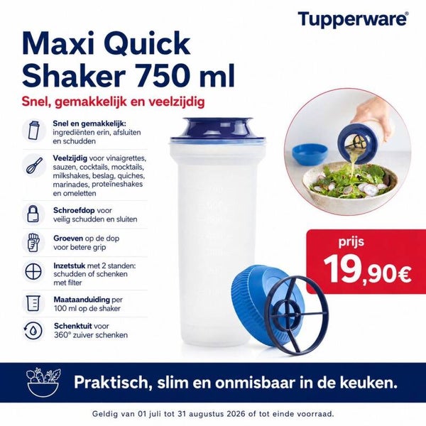 quick shaker 750 ml