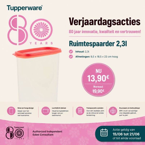 ruimtespaarder 2,3L