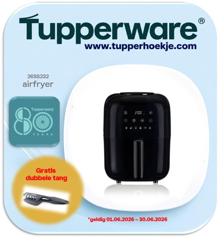 airfryer + dubbele tang